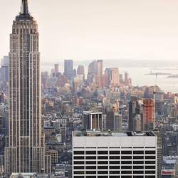 Bildtapete Komar - Dächer von New York