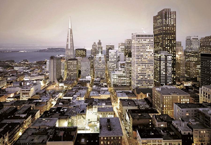 Bild "info:San-Francisco-Urban-Life-Komar-Vliestapete.jpg"
